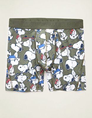 AEO Men's Snoopy 6" Ultra Soft Boxer Brief