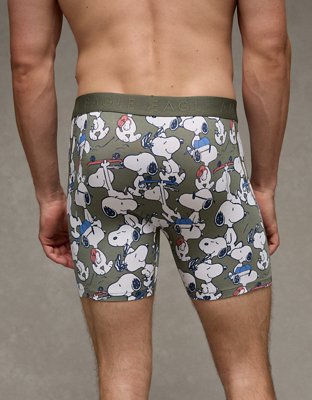 AEO Men's Snoopy 6" Ultra Soft Boxer Brief