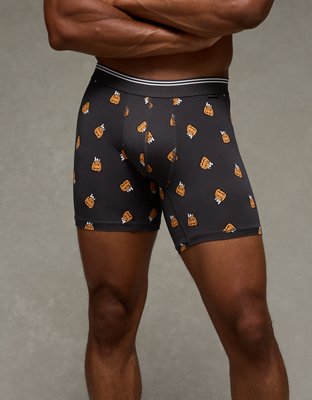 AEO Men's Snoopy Pumpkin 6" Ultra Soft Boxer Brief