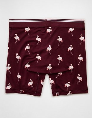 AEO Men's Flamingo 6" Ultra Soft Boxer Brief