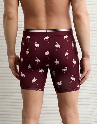 AEO Men's Flamingo 6" Ultra Soft Boxer Brief