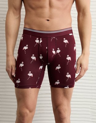 AEO Men's Flamingo 6" Ultra Soft Boxer Brief