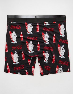 AEO Men's Coca-Cola 6" Ultra Soft Boxer Brief