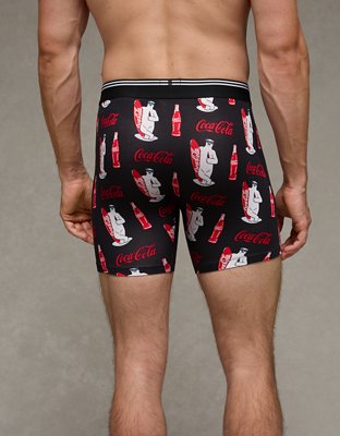 AEO Men's Coca-Cola 6" Ultra Soft Boxer Brief