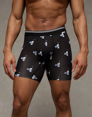 AEO Snoopy Men's 6" Ultra Soft Boxer Brief