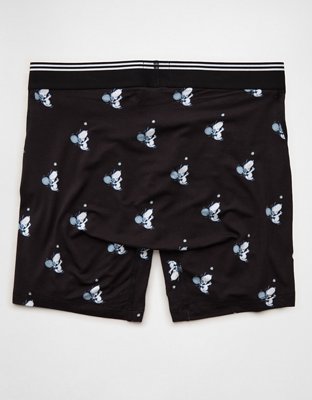 Caleçon boxeur ajusté ultradoux de 6 po Snoopy pour hommes AEO