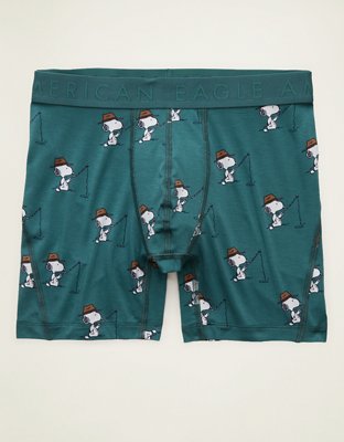 AEO Men's Snoopy 6" Ultra Soft Boxer Brief