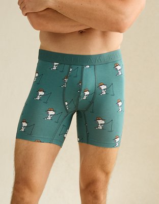 AEO Men's Snoopy 6" Ultra Soft Boxer Brief