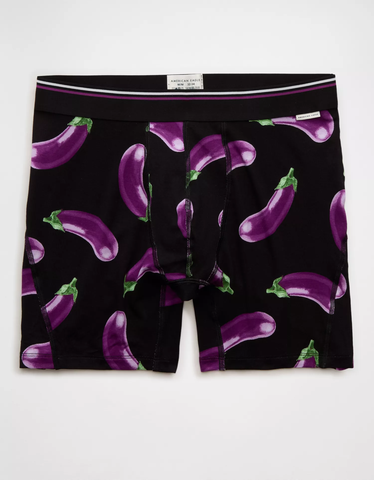 AEO Men's Food 6" Ultra Soft Boxer Brief - thumbnail 10