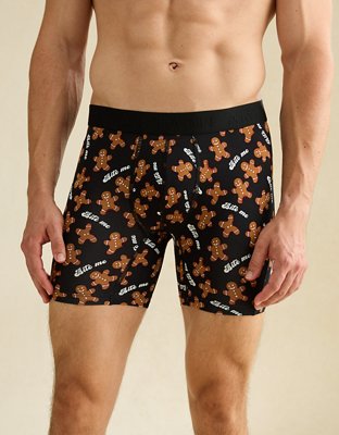 AEO Men's Gingerbread 6" Ultra Soft Boxer Brief