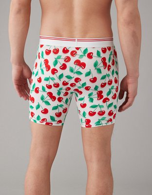AEO Cherries 6" Ultra Soft Boxer Brief