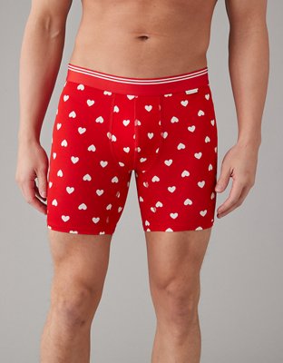 WOSHJIUK Boxer Briefs for Men Cotton,Valentines Day Pink Heart