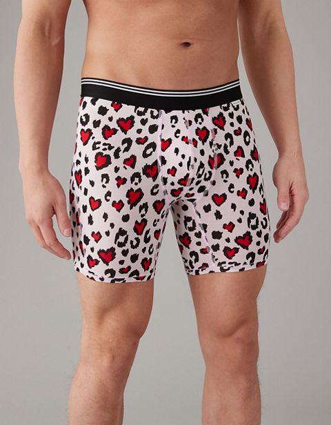 Трусы-боксеры AEO Valentine Hearts для мужчин — American Eagle
