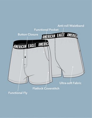 AEO Men's 6" Ultra Soft Boxer Brief