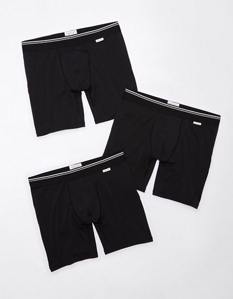 Трусы-боксеры AEO для мужчин, 3 шт. — American Eagle