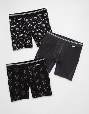 AEO Mens 6 Ultra Soft Boxer Brief 3-Pack
