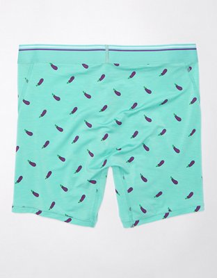 AEO Men's Eggplants 6" Ultra Soft Boxer Brief