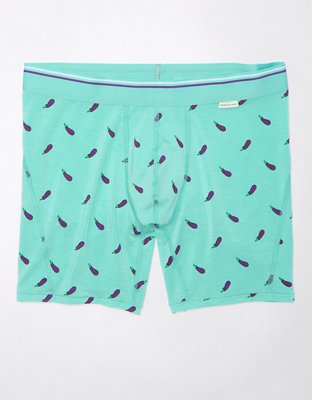 AEO Men's Eggplants 6" Ultra Soft Boxer Brief