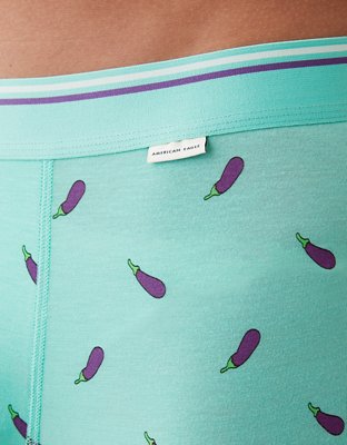 AEO Men's Eggplants 6" Ultra Soft Boxer Brief