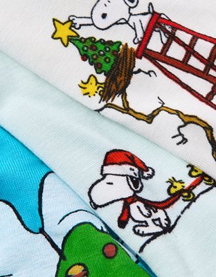 Трусы-боксеры AEO Snoopy для мужчин, 3 шт. — American Eagle — фото 2