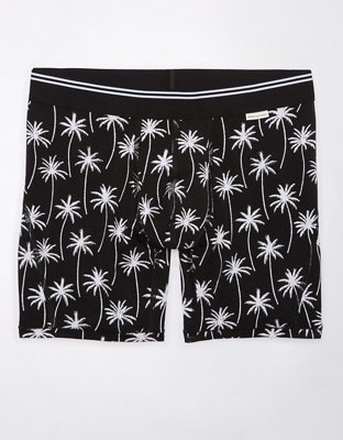 AEO Men's Palm Trees 6" Ultra Soft Boxer Brief