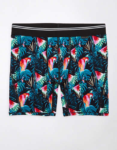 AEO Watermelon Parrot 6" Ultra Soft Boxer Brief