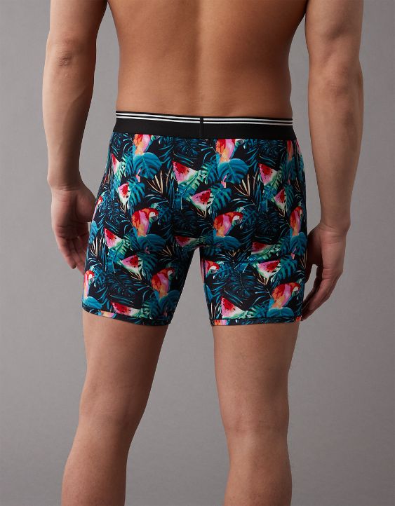 AEO Watermelon Parrot 6" Ultra Soft Boxer Brief