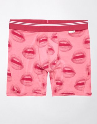 AEO Mens Lips 6 Ultra Soft Boxer Brief