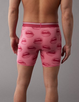 AEO Men's Lips 6" Ultra Soft Boxer Brief