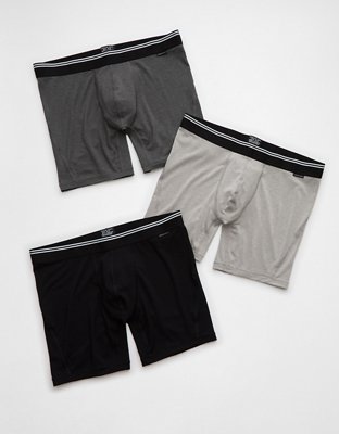 AEO Mens 6 Ultra Soft Boxer Brief 3-Pack