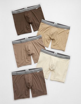 AEO Men's 6" Ultra Soft Boxer Brief 5-Pack