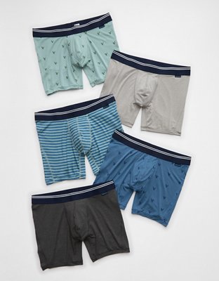 AEO Men's 6" Ultra Soft Boxer Brief 5-Pack