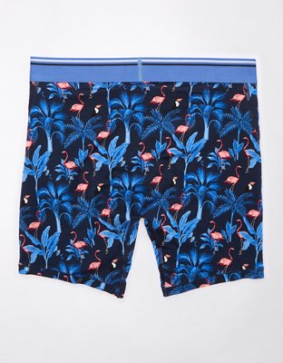 AEO Tropical Flamingo 6" Ultra Soft Boxer Brief