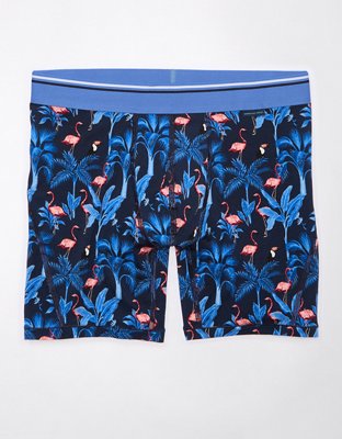 AEO Tropical Flamingo 6" Ultra Soft Boxer Brief