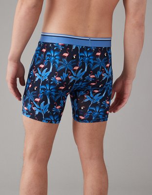 AEO Tropical Flamingo 6" Ultra Soft Boxer Brief