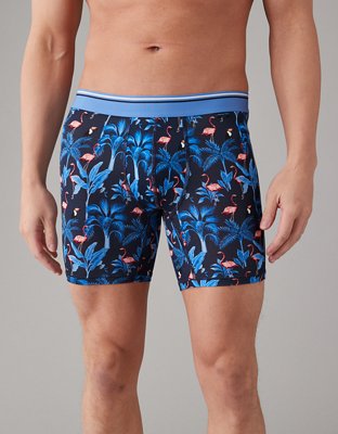 AEO Tropical Flamingo 6" Ultra Soft Boxer Brief