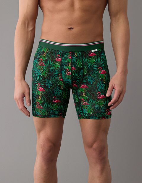 Трусы-боксеры AEO Flamingos для мужчин — American Eagle