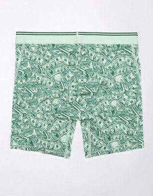 AEO Dollar Bills 6" Ultra Soft Boxer Brief