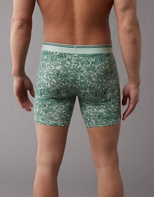 AEO Men's Dollar Bills 6" Ultra Soft Boxer Brief