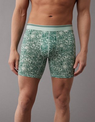 AEO Men's Dollar Bills 6" Ultra Soft Boxer Brief