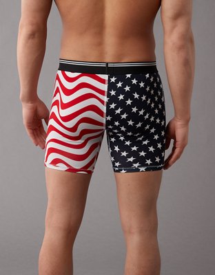 AEO USA Stars & Stripes 6" Ultra Soft Boxer Brief
