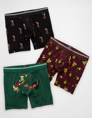 AEO Men's 6" Ultra Soft Boxer Brief 3-Pack