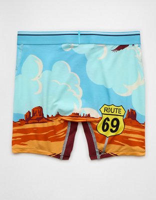 AEO Men's Wild Wild West 6" Ultra Soft Boxer Brief