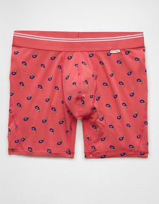 AEO Men's Eggplants 6" Ultra Soft Boxer Brief