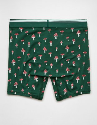 AEO Men's Mushrooms 6" Ultra Soft Boxer Brief
