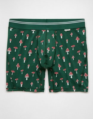 AEO Men's Mushrooms 6" Ultra Soft Boxer Brief