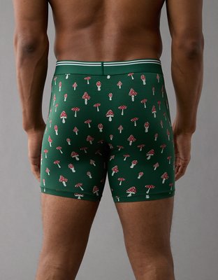 AEO Men's Mushrooms 6" Ultra Soft Boxer Brief
