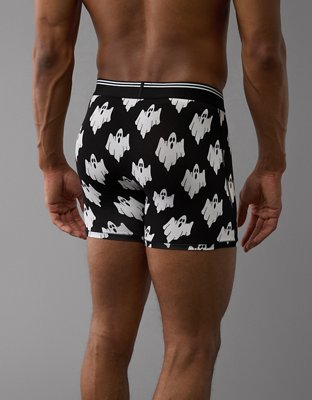 AEO Men's Ghosts Halloween 6" Ultra Soft Boxer Brief