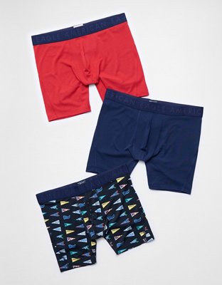 AEO Men's 6" Ultra Soft Boxer Brief 3-Pack