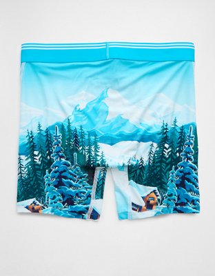 AEO Men's Winter Wonderland 6" Ultra Soft Boxer Brief